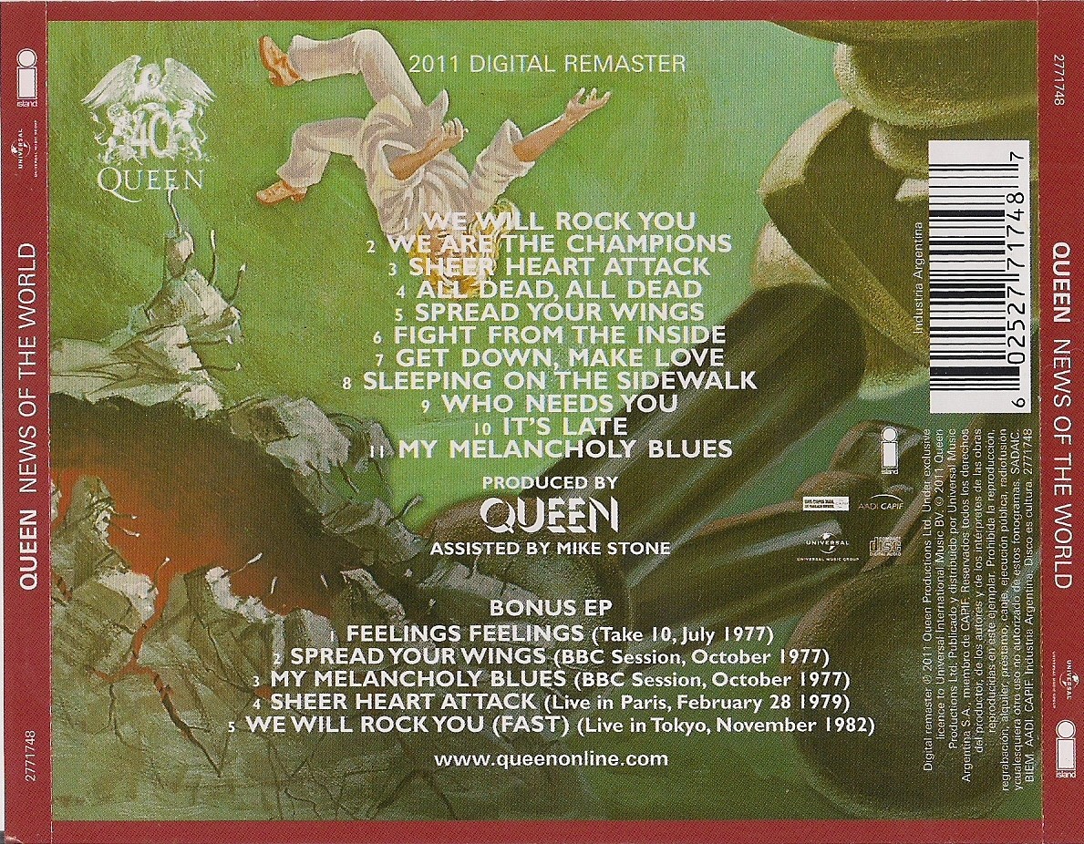 Queen Discography (315 Cd Releases) 1967 2012