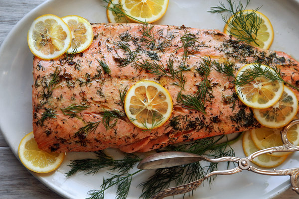 SALMON BAKED PIC