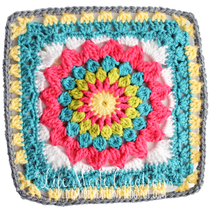 Life Made Creations granny blanket lotus pavilions & kata