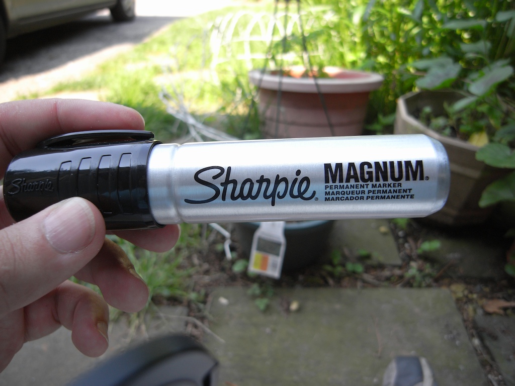 Beaver Built PVC and Biiiiiiiiig sharpies