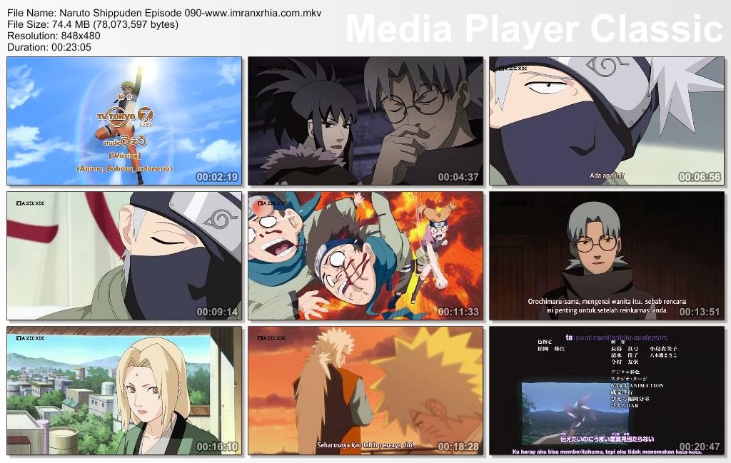 Download Film Naruto Shippuden Full Episode001-500 Sub Indonesia