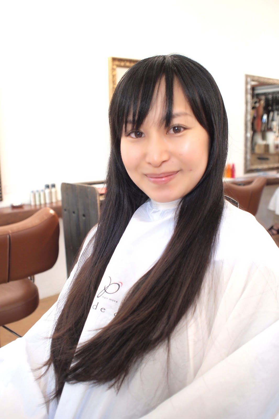 武井咲さんがやってたお天気おねえさんに似てる(<em>^_^</em>) ヘアサロンpas de deux LEQUIOS（パドドゥレキオ）の