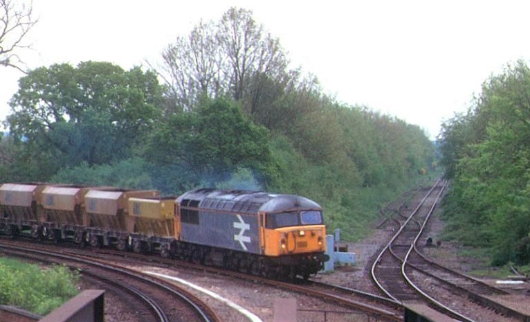 Gosport Line view from Fareham