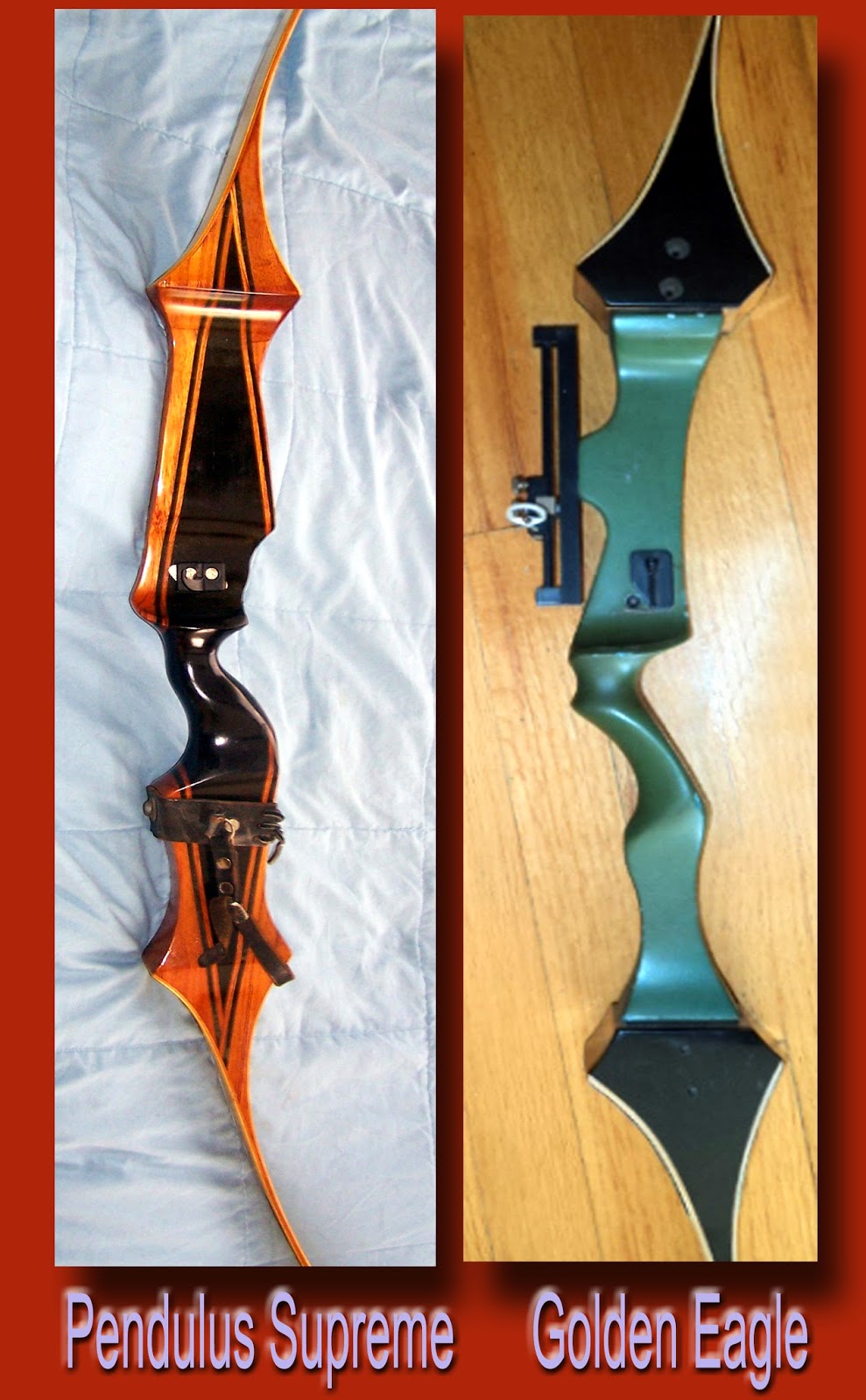 VINTAGE SHAKESPEARE / ROOT ARCHERY The GOLDEN EAGLE recurve