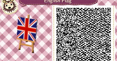 Animal Crossing New Leaf QR Codes: My Town Flag