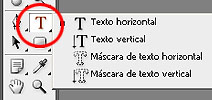 Textos en Photoshop