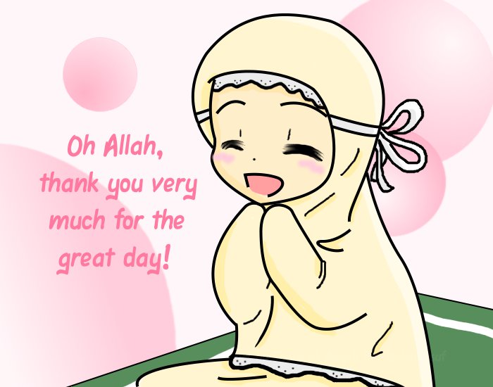 Thanks Allah