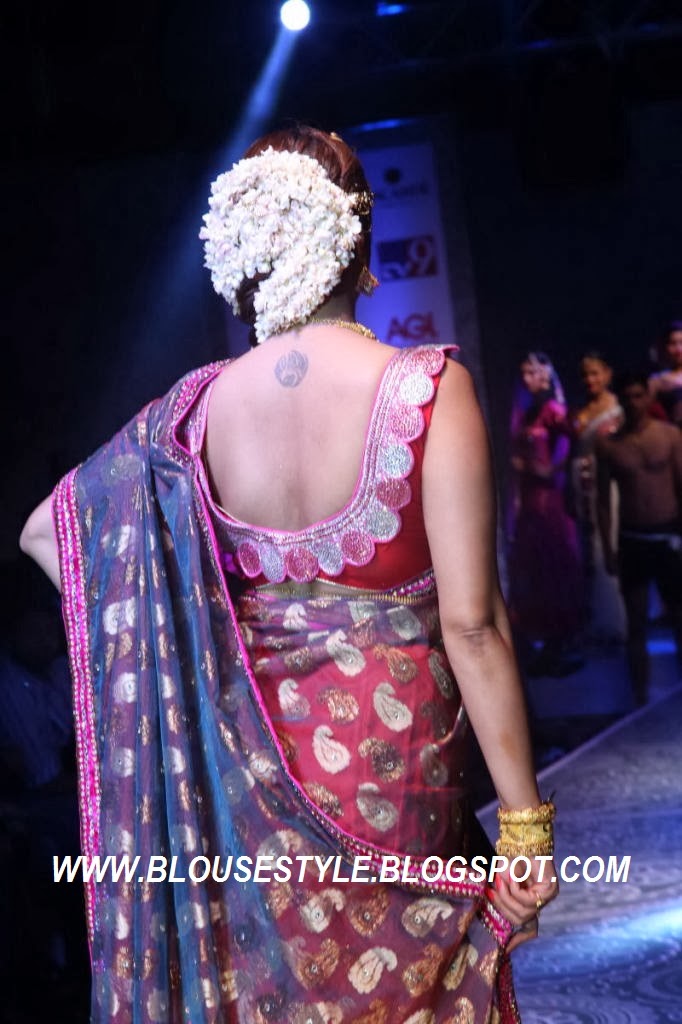 India Fashion Street Season SAREE BLOUSE