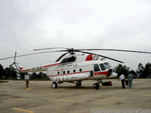 Halong helicopter tours