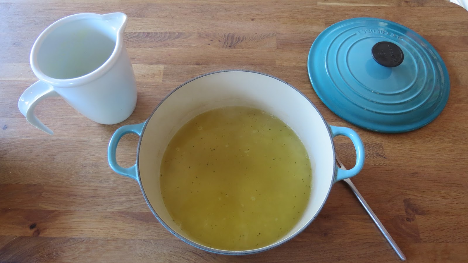 Cooking for Sanity Butternut squash, pea and streaky bacon risotto