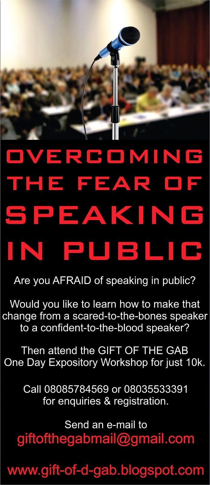 Fear Of Speaking In Public
