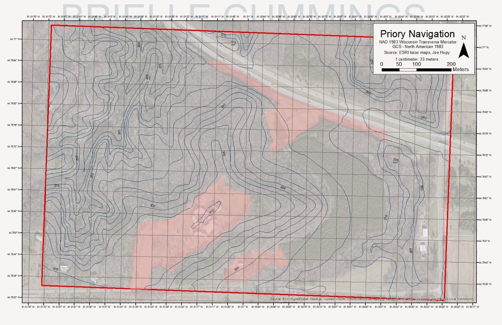 figure 2 this is the same navigation map created before only is displayed using a decimal degree grid overlay the decimal degree reference lines will aid figure 2 this is the same navigation map created before only is displayed using a decimal degree grid overlay the decimal degree reference lines will aid