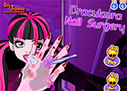 Draculaura Nail Surgery