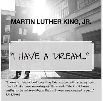 Teacher Park: Martin Luther King, Jr. &quot;I HAVE A DREAM&quot;
