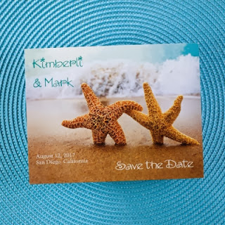 Tropical Save the Date Cards