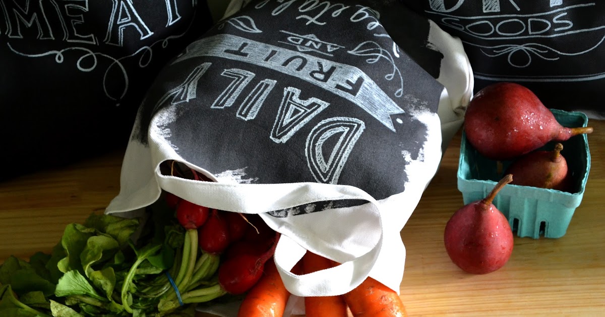 Attic Lace Make Chalkboard Market Bags