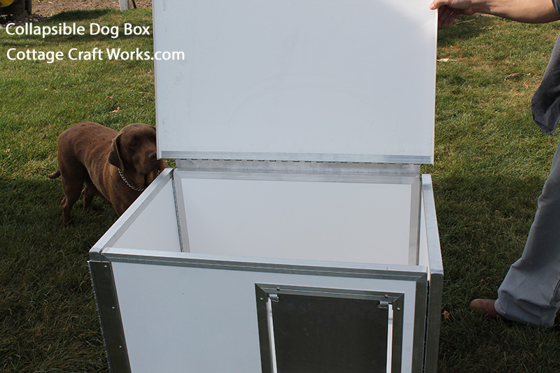 Collapsible Insulated Hunting Dog Transport Box