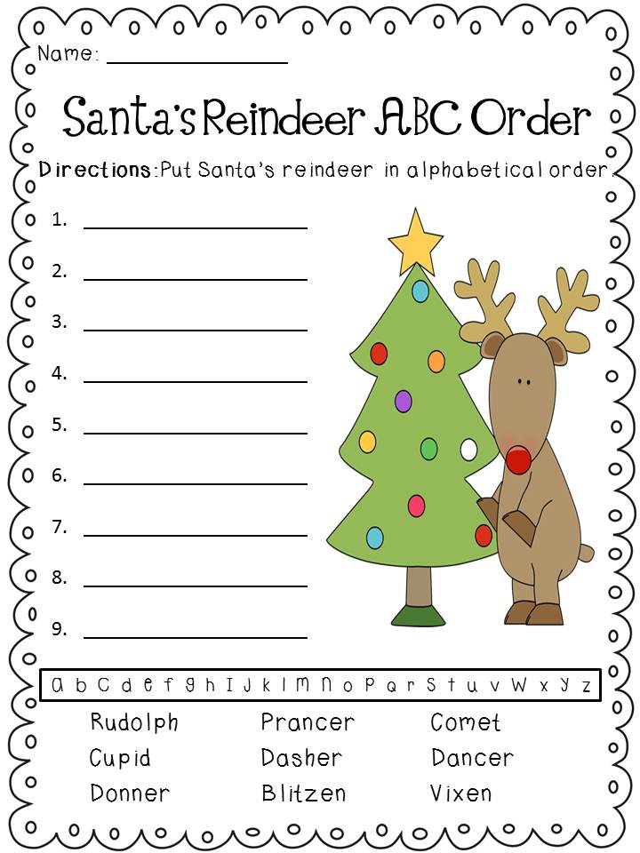 For the Love of First Grade: Rudolph with Your Nose SO Bright!