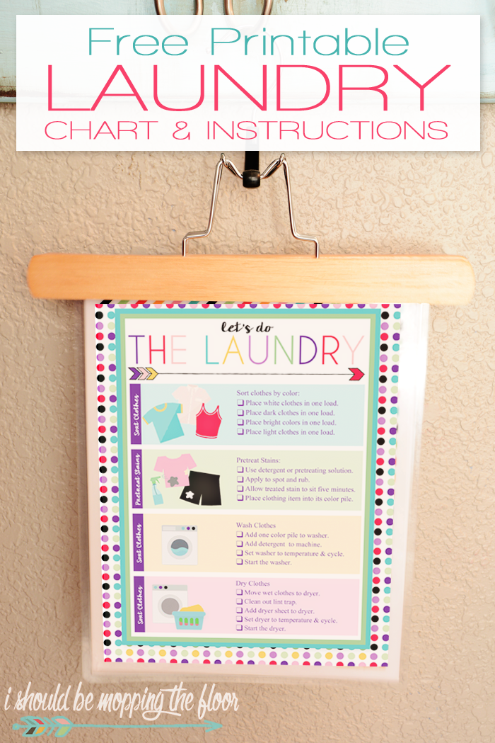 Laundry Chart