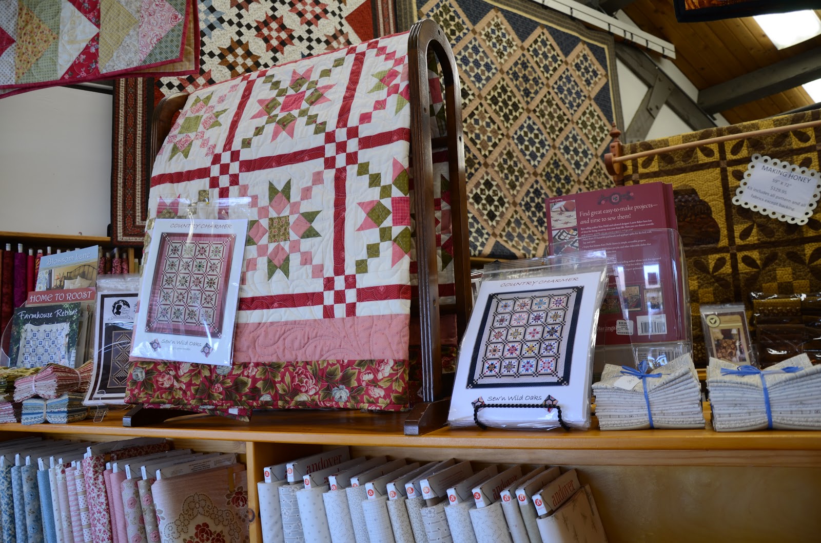 Sew'n Wild Oaks Quilting Blog Quilt Moving Day