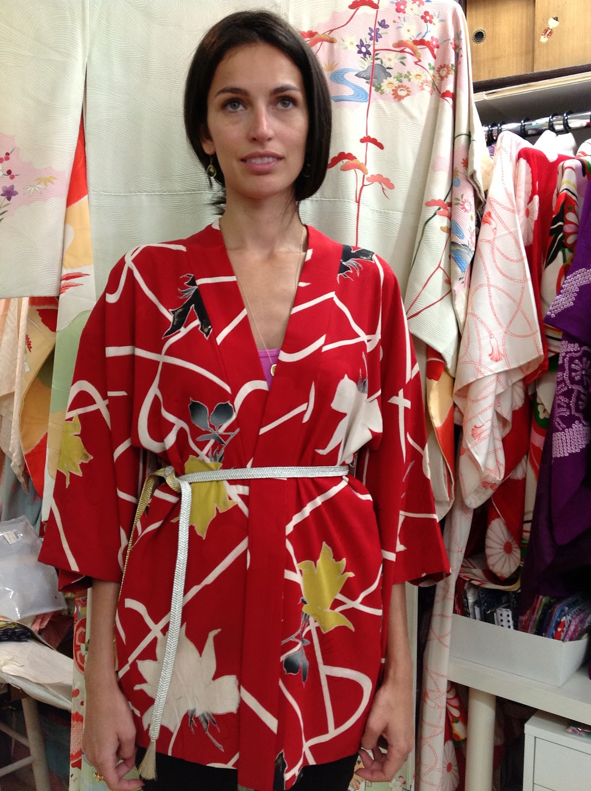 Kimono Jackets for day and evening wear from Kimono House New York