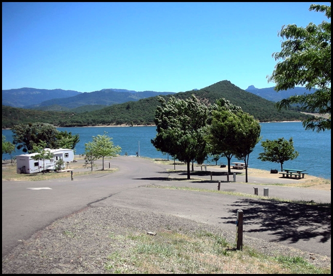 Camping Along I5 Emigrant Lake Park/Campground, Ashland Oregon