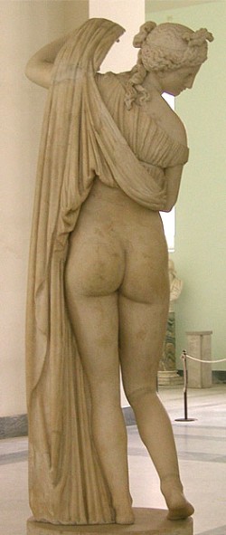 Carter on X: Curiosidade Aleatória XLI A Vênus Calipígia, ou seja, a  Vênus de Belas Nádegas é uma famosa estátua romana (acredita-se ser cópia  de uma possível original grega ainda mais antiga)