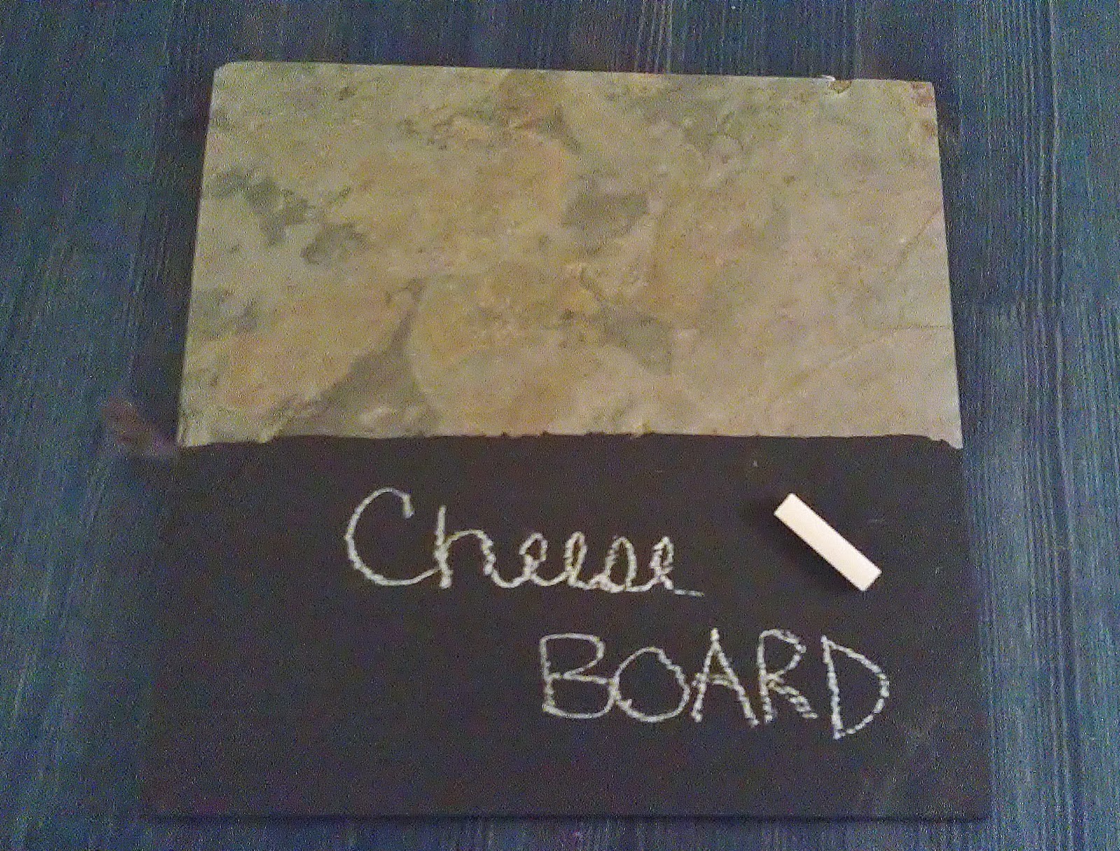CraftyBridge Slate Cheese Board