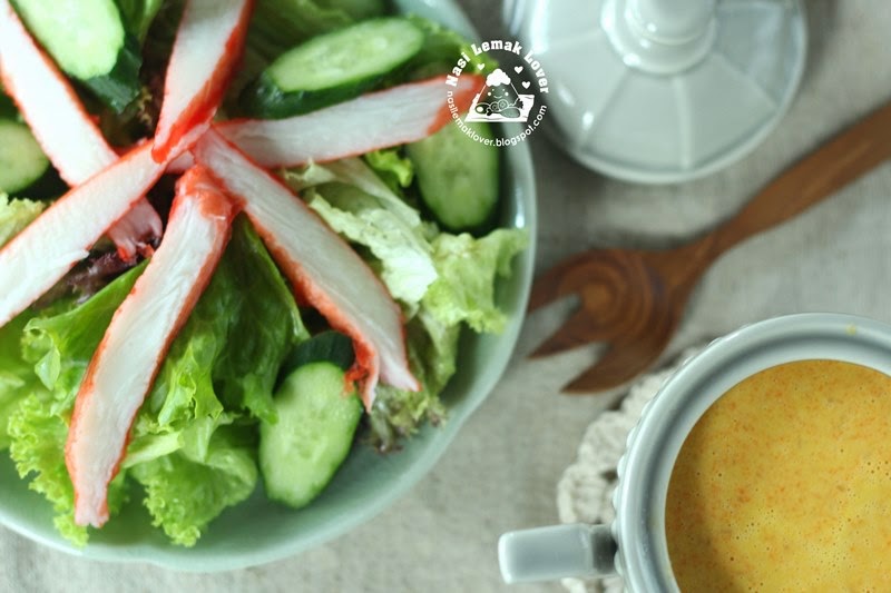 Nasi Lemak Lover Japanese Miso and Carrot Salad Dressing 日式味噌胡萝卜沙拉酱