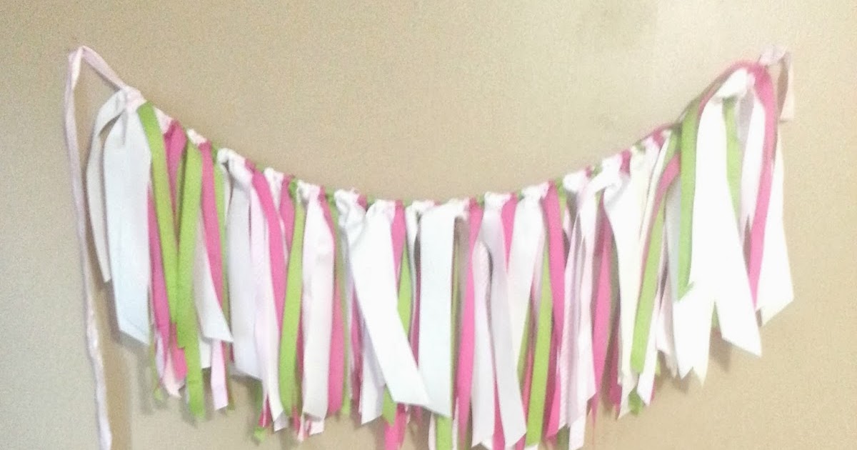 Elda Larrazabal Blog DIY// Ribbon Garland