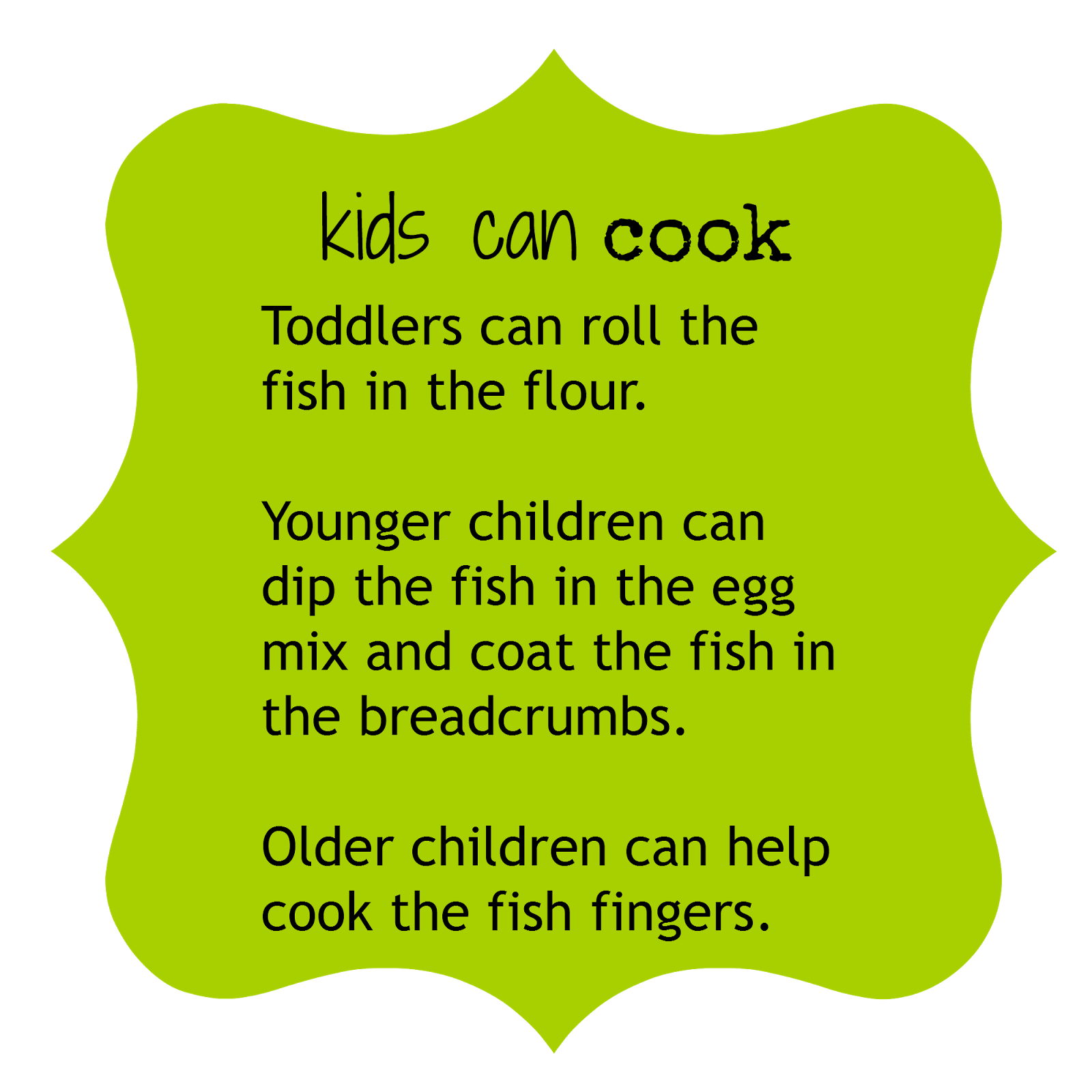 threefootcooks F is for Fish Fingers for The Kids Cook Monday