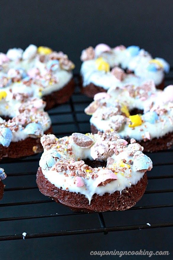 Tobins' Tastes Baked Cadbury Egg Donuts