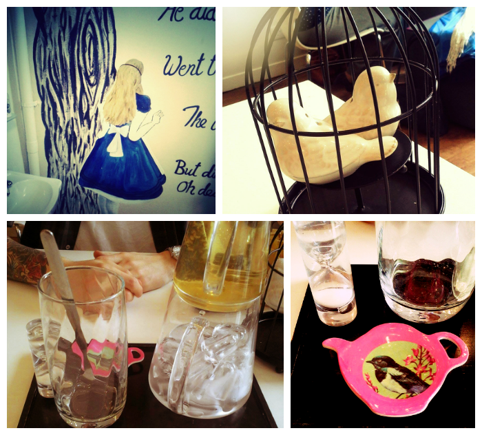 cup cafe, aberdeen, little belmond streed, alice in wonderland