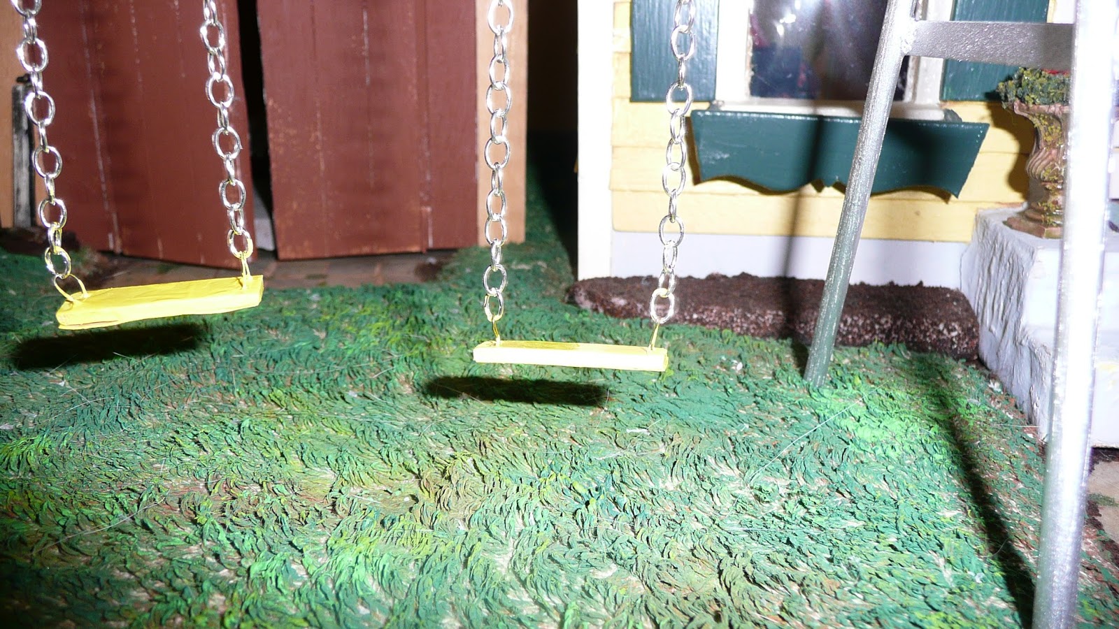 Joanne's Minis Dollhouse Miniature Swingset