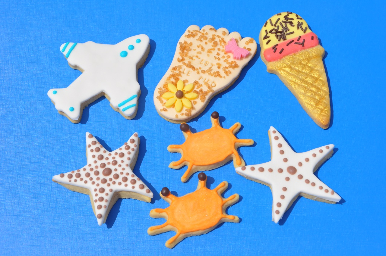 Fantaisies Sucrees Biscuits Sur Le Theme De La Plage