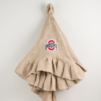 Ohio State Buckeyes tree skirt
