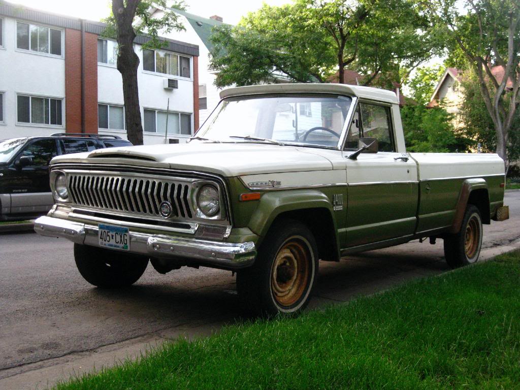 The Automotive Way Minneapolis Street Sighting Jeep J4000 Custom Cab