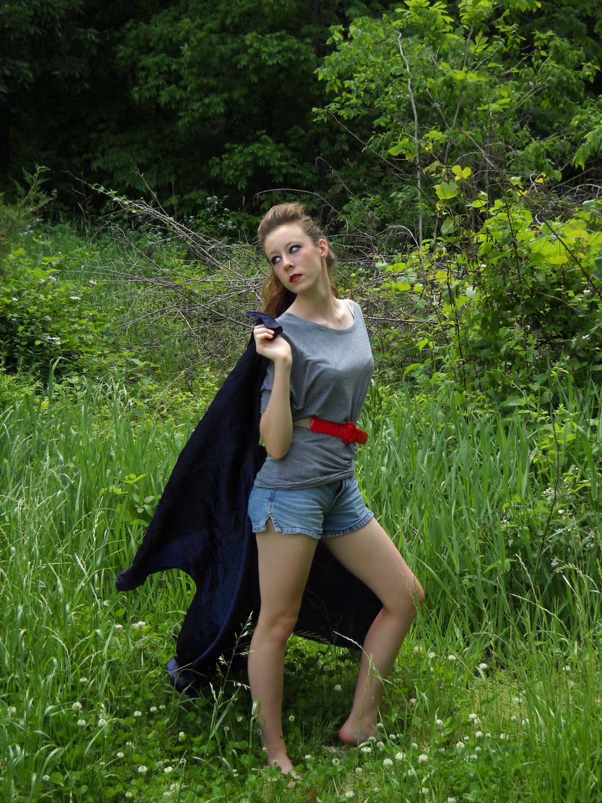 Woman In Woods