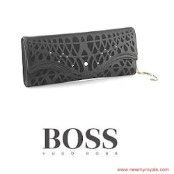 Queen Letizia Style HUGO BOSS Clutch Bag and MAGRIT Pumps