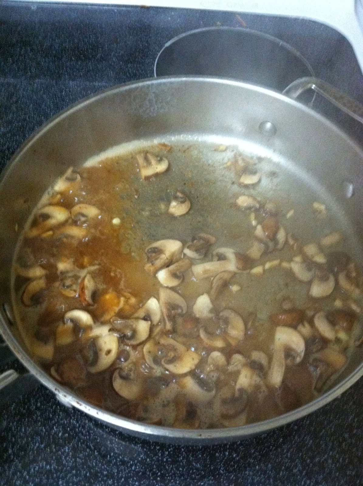 Northside Food Ribeye Steak and Bourbon Mushroom Sauce