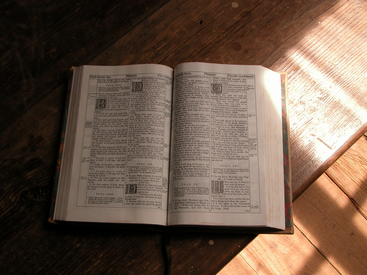 Contemporary Makers Leather Covered Bible by Ken Scott