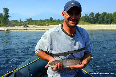 Danny Sewczak fishing the Bitterroot in early September