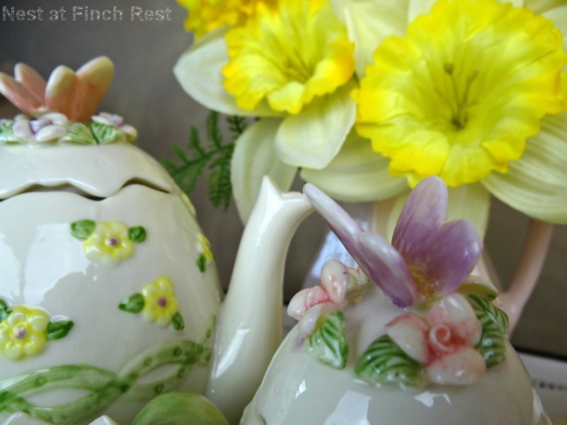 The Nest at Finch Rest Easter Egg Tea Party