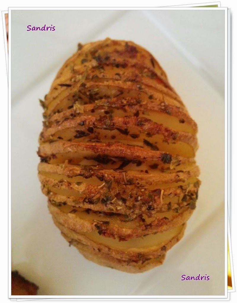 Patatas Hasselback
