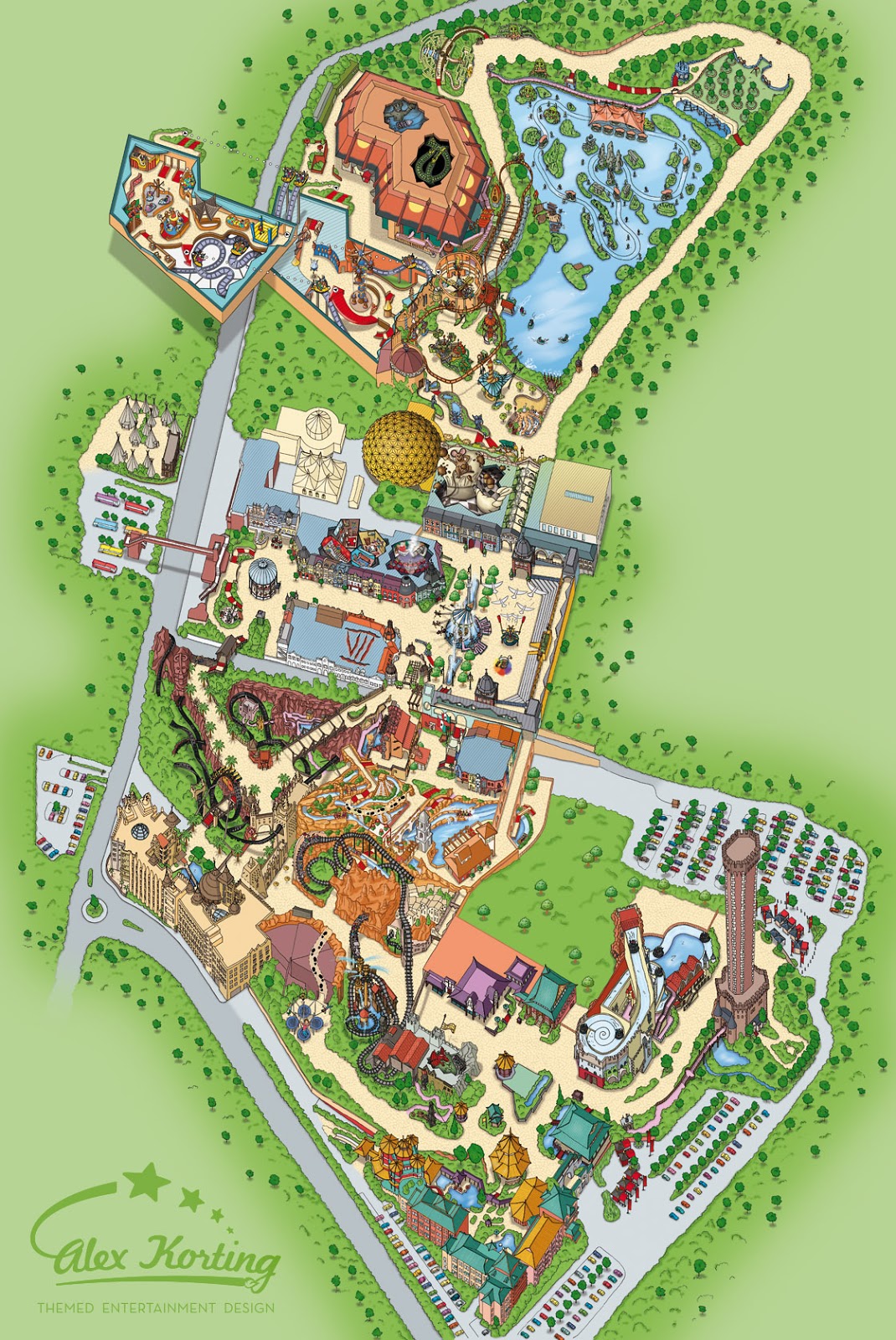 Mapping the Theme Parks Market