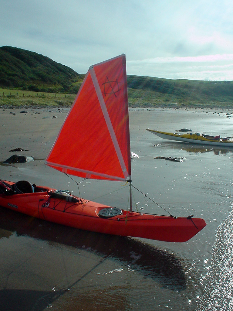 Sea kayaking with Is it worth tacking upwind with a