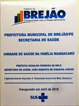 Inauguração da USF Mandacaru - 14.04.15