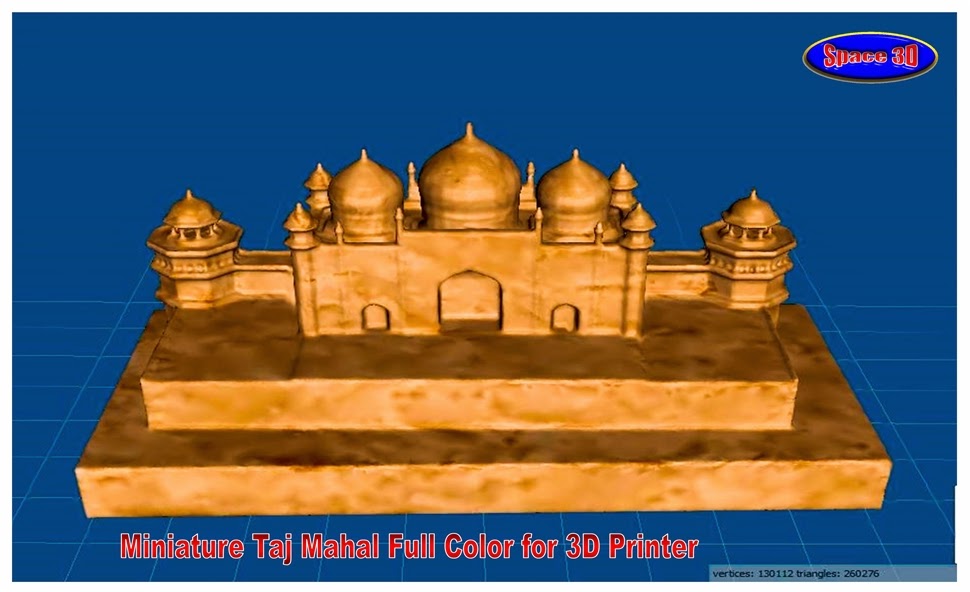 Taj Mahal Miniature 3d Print