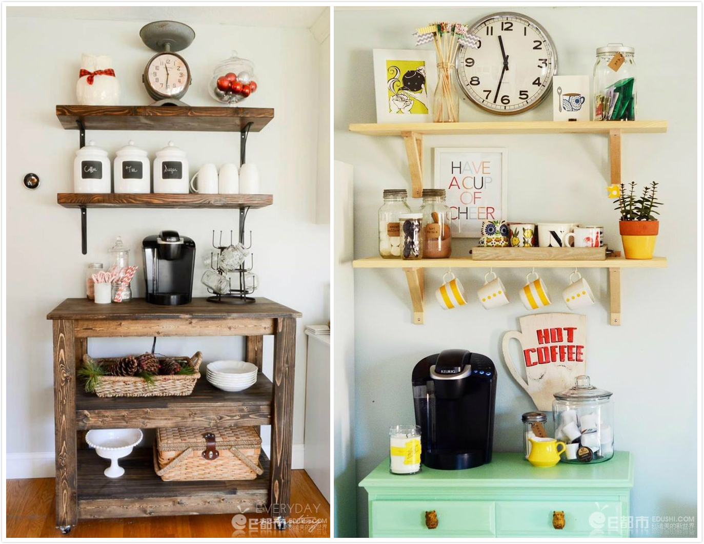 Create your own Coffee Bar / Coffee Corner Travel & Lifestyle Charlene22