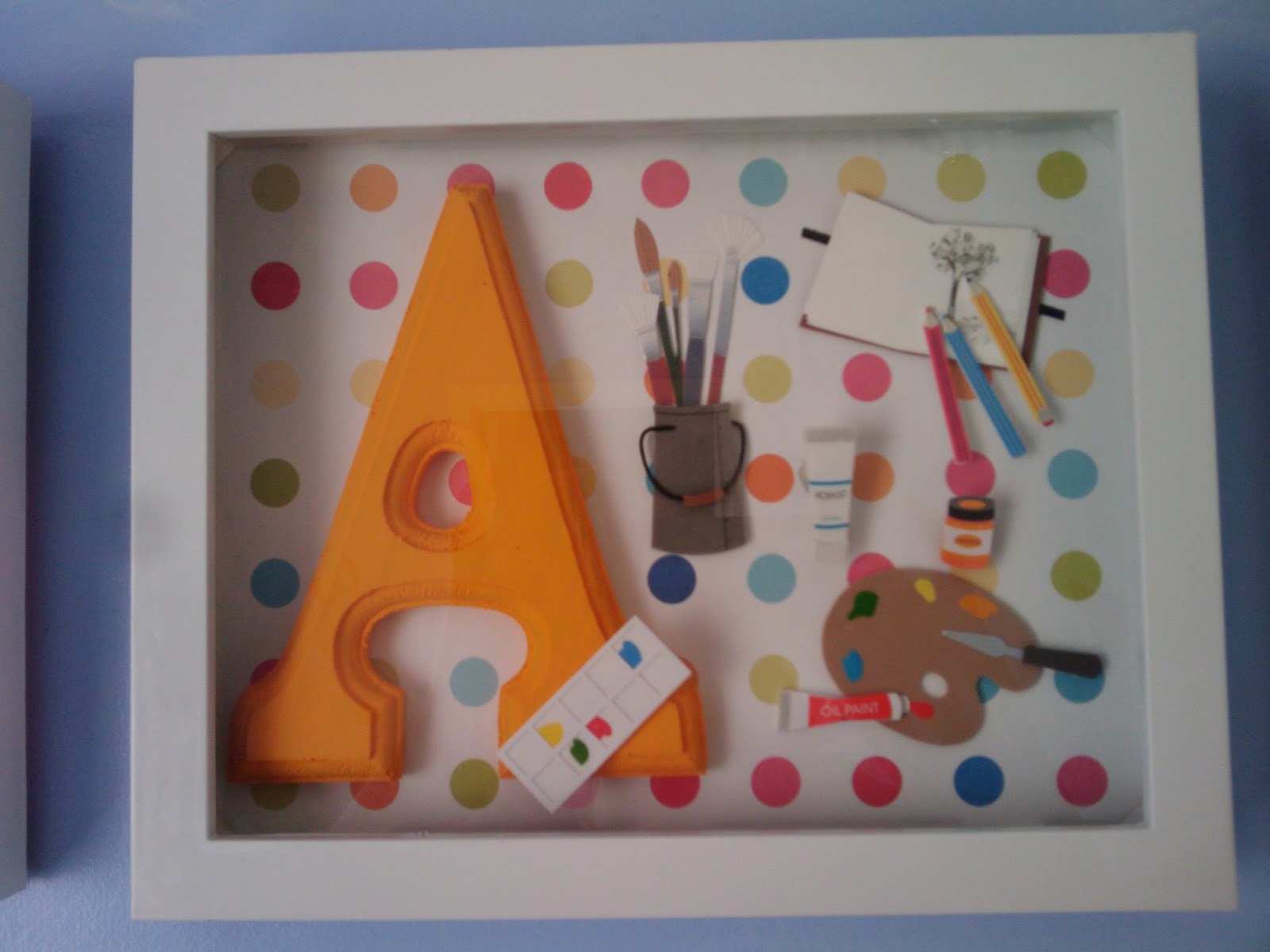 The True Confessions of a Pinterest Addict Nursery Shadow Boxes